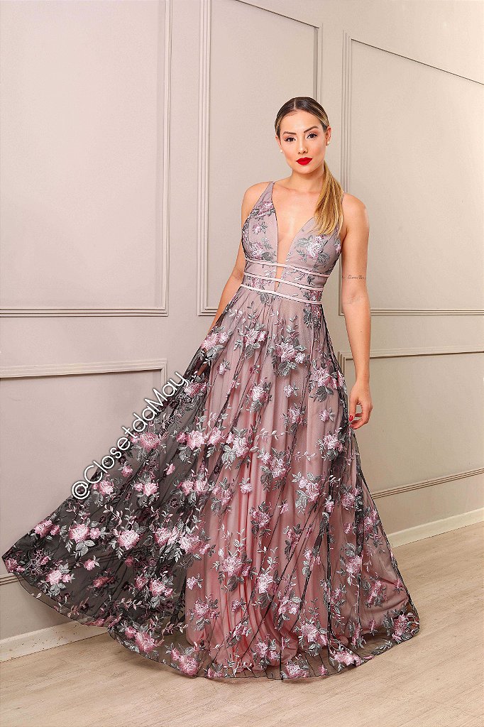 vestidos de madrinha com tule