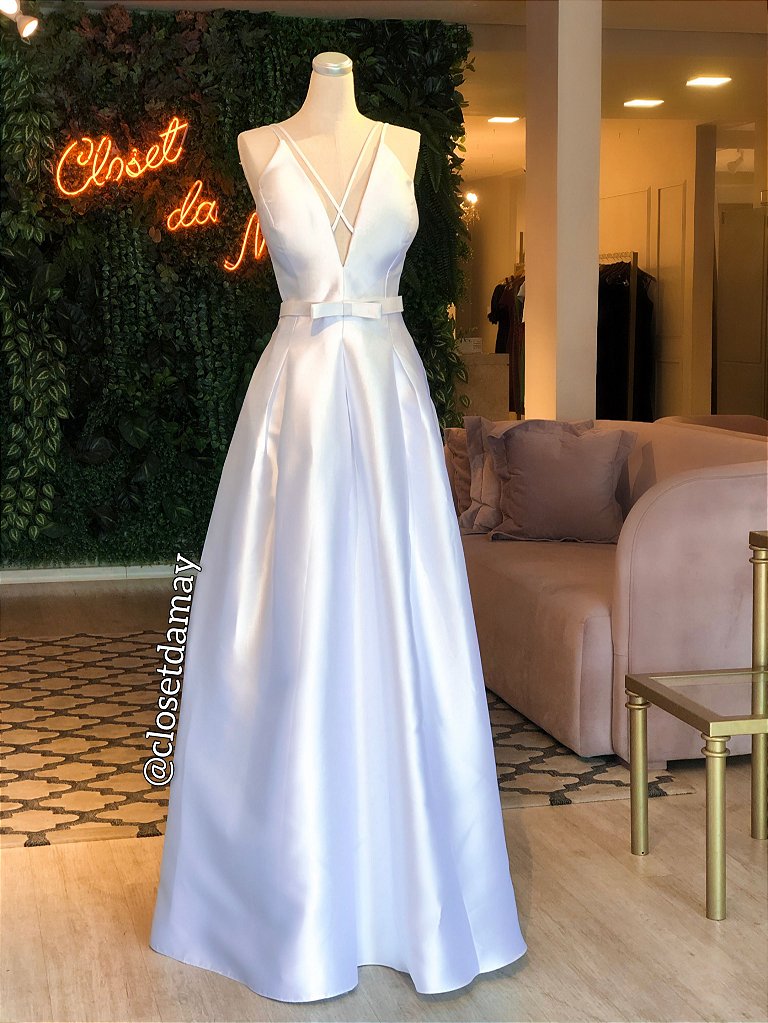 vestido de noiva de zibeline
