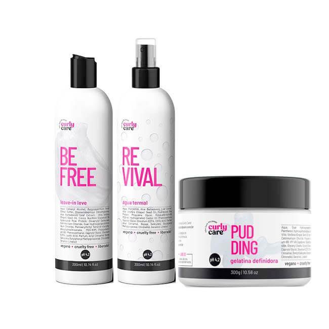 Be Free Leave-in Leve 300mL - Curly Care - Dermabox - No Poo e Low Poo Shop