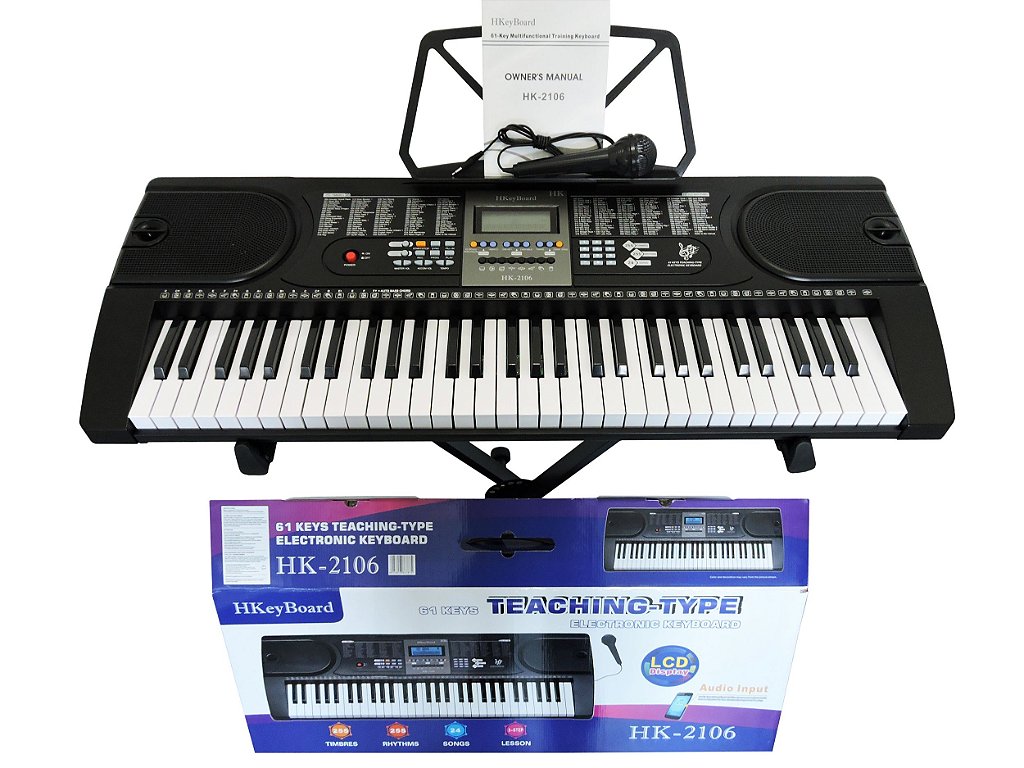 Piano Eletrônico 88 Teclas Arranjador Konix - PH88-S Midi Bateria Rec -  NewSons Instrumentos Musicais