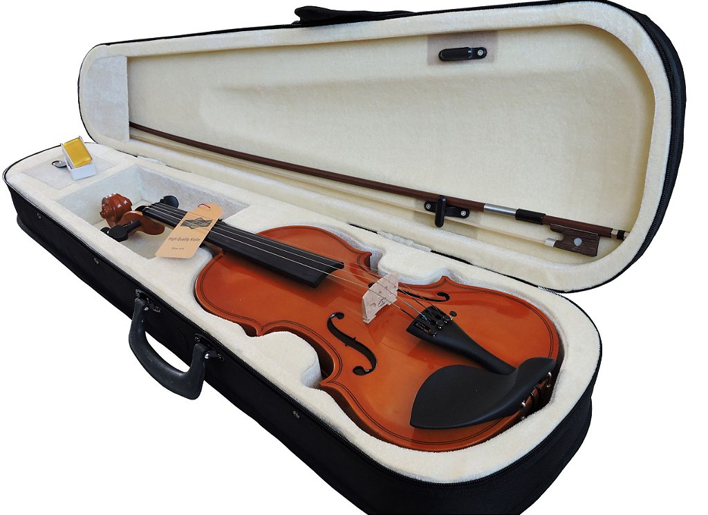 Violino Barth Violin NT Bright 4/4 - com Estojo + Arco + Breu