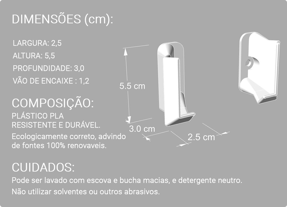 Suporte Universal de Parede para Celular Dupla Face Parafuso - Sculpy  Printing Lifestyle - Suporte para Celular - Magazine Luiza