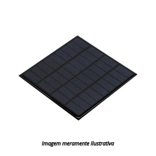 Mini Placa Energia Solar Fotovoltaica 9v 2w 115x115mm - Arduino e Raspberry  em Manaus é na Smart Projects!