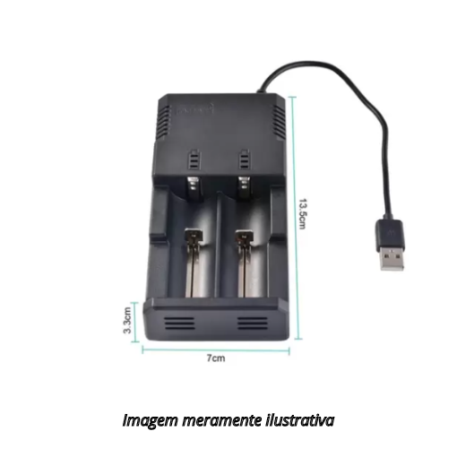 Carregador Universal Bateria Duplo Tomada Bivolt 18650 LPJ-A02 - Arduino e  Raspberry em Manaus é na Smart Projects!
