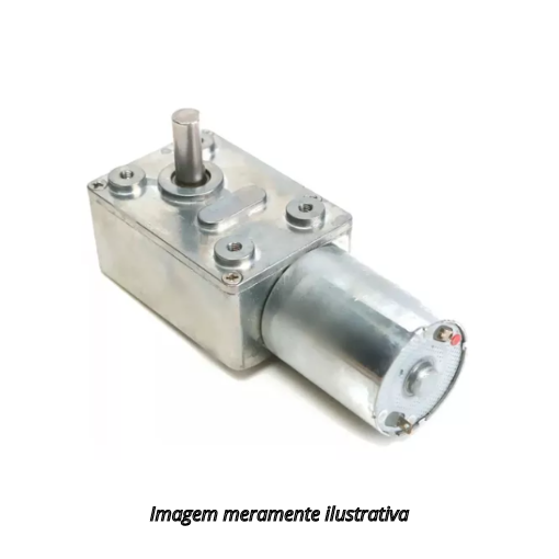 Motor DC com Caixa de Redução 12V 10RPM - JGY-370 - SmartProjects