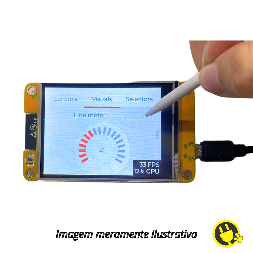 Módulo ESP32 Wi-Fi & Bluetooth Touch Screnn 2.8'' 240x320