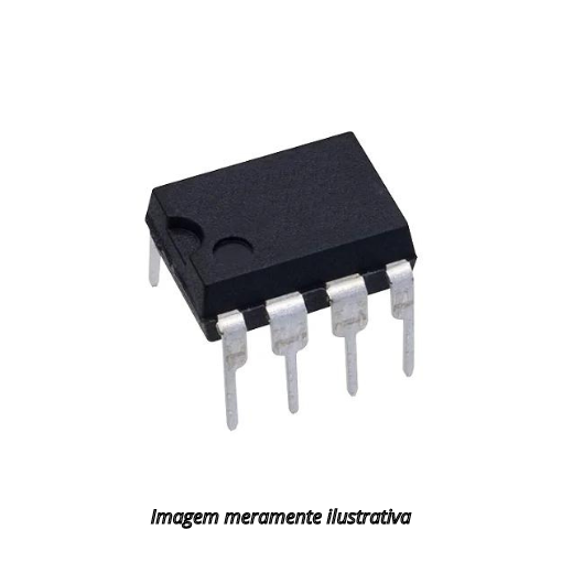 Circuito Integrado Amplificador Operacional JFET de Baixo Ruído