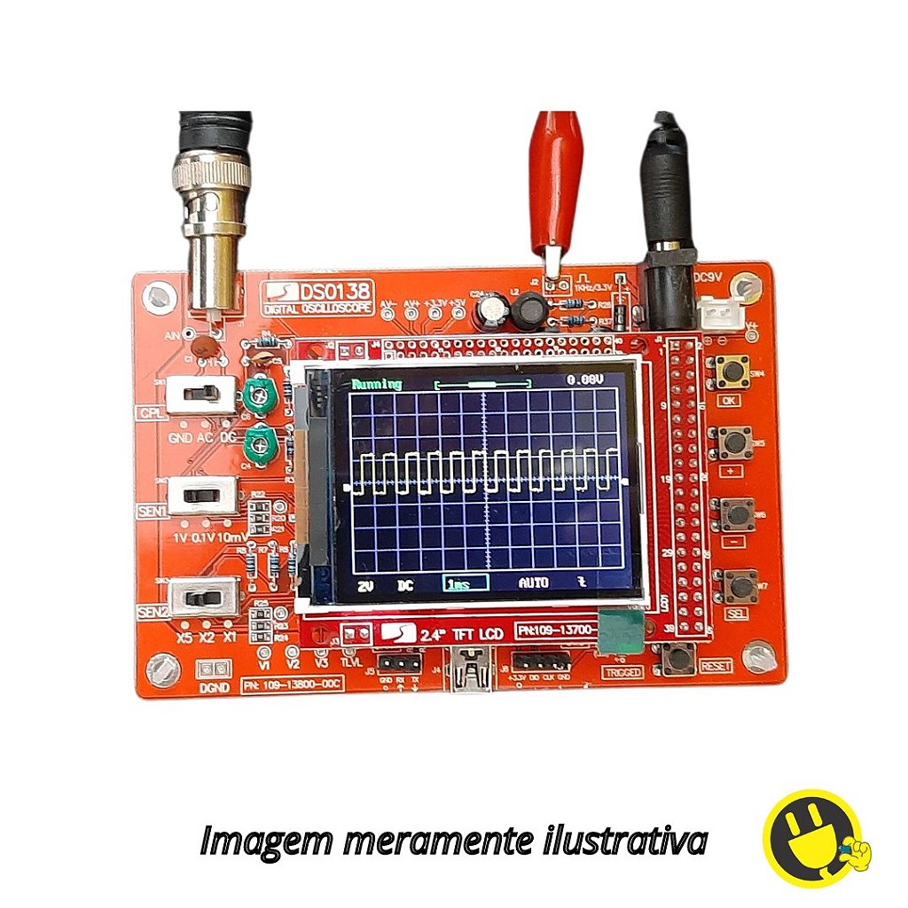 Osciloscópio Digital DSO138 - SmartProjects Brasil | Componentes