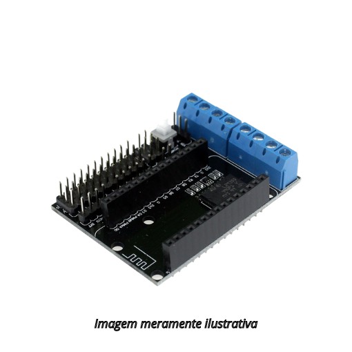 Shield Driver L293D para NodeMcu - SmartProjects Brasil