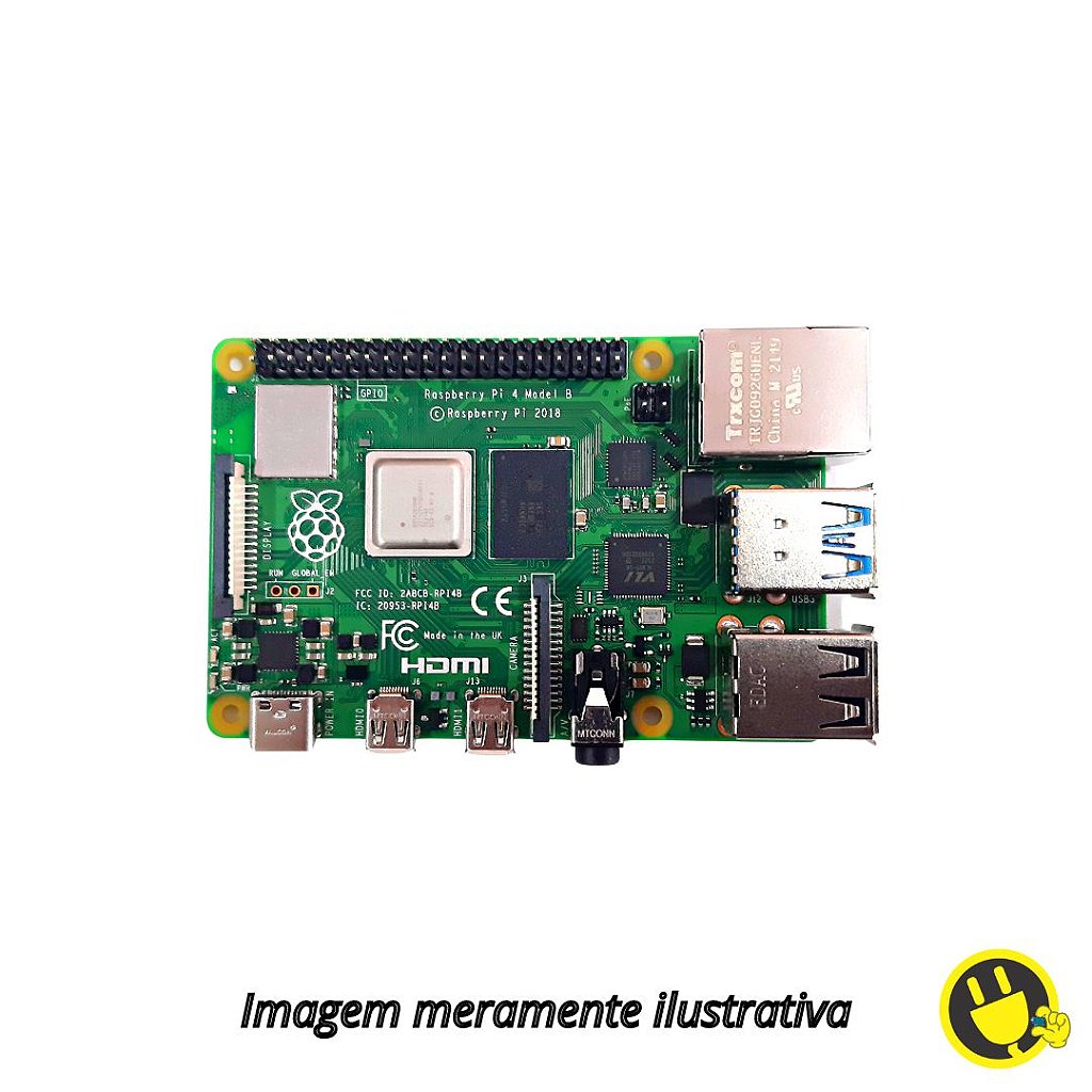 Raspberry Pi 4 Model B 4Gb RAM - SmartProjects Brasil