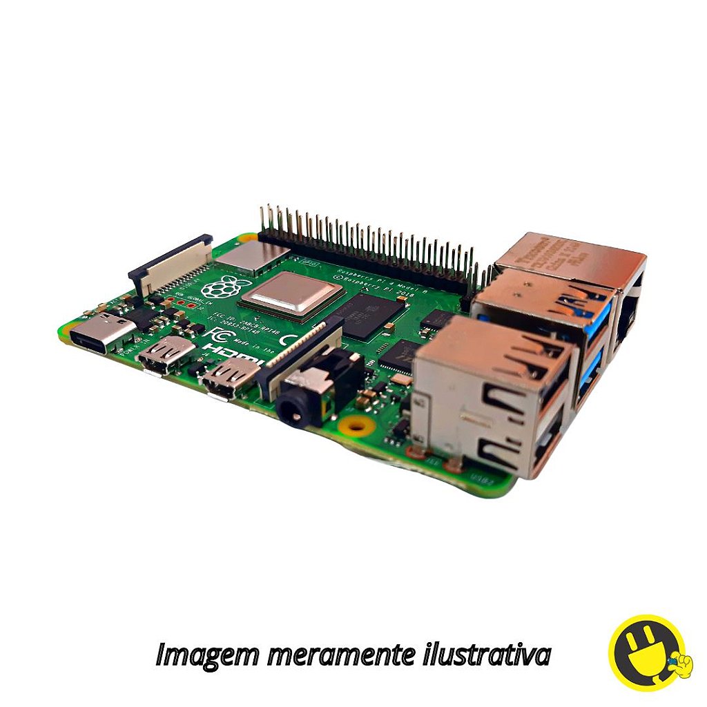 Raspberry Pi 4 Model B 4Gb RAM - SmartProjects Brasil