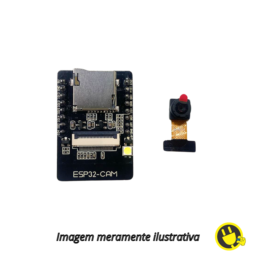 Módulo ESP32 CAM com Câmera OV2640 - SmartProjects Brasil