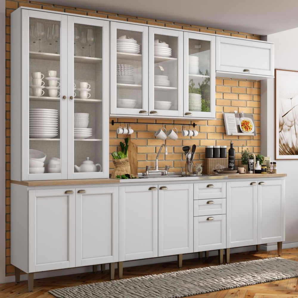 Cozinha Modulada Classy 5 Peças 100% MDF - Click Móveis - Tudo para seu lar, image size:1000x1000