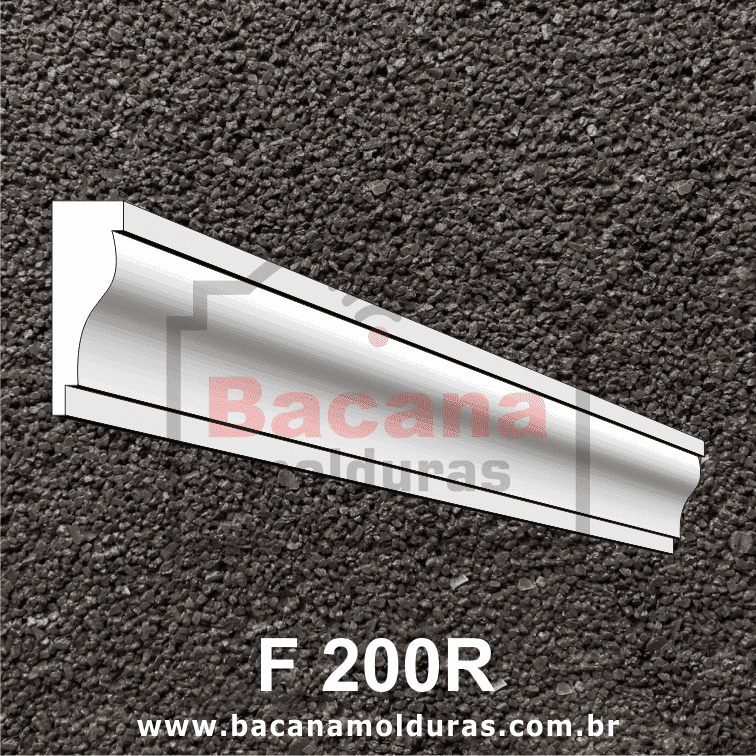 Filete de Isopor EPS Boiserie