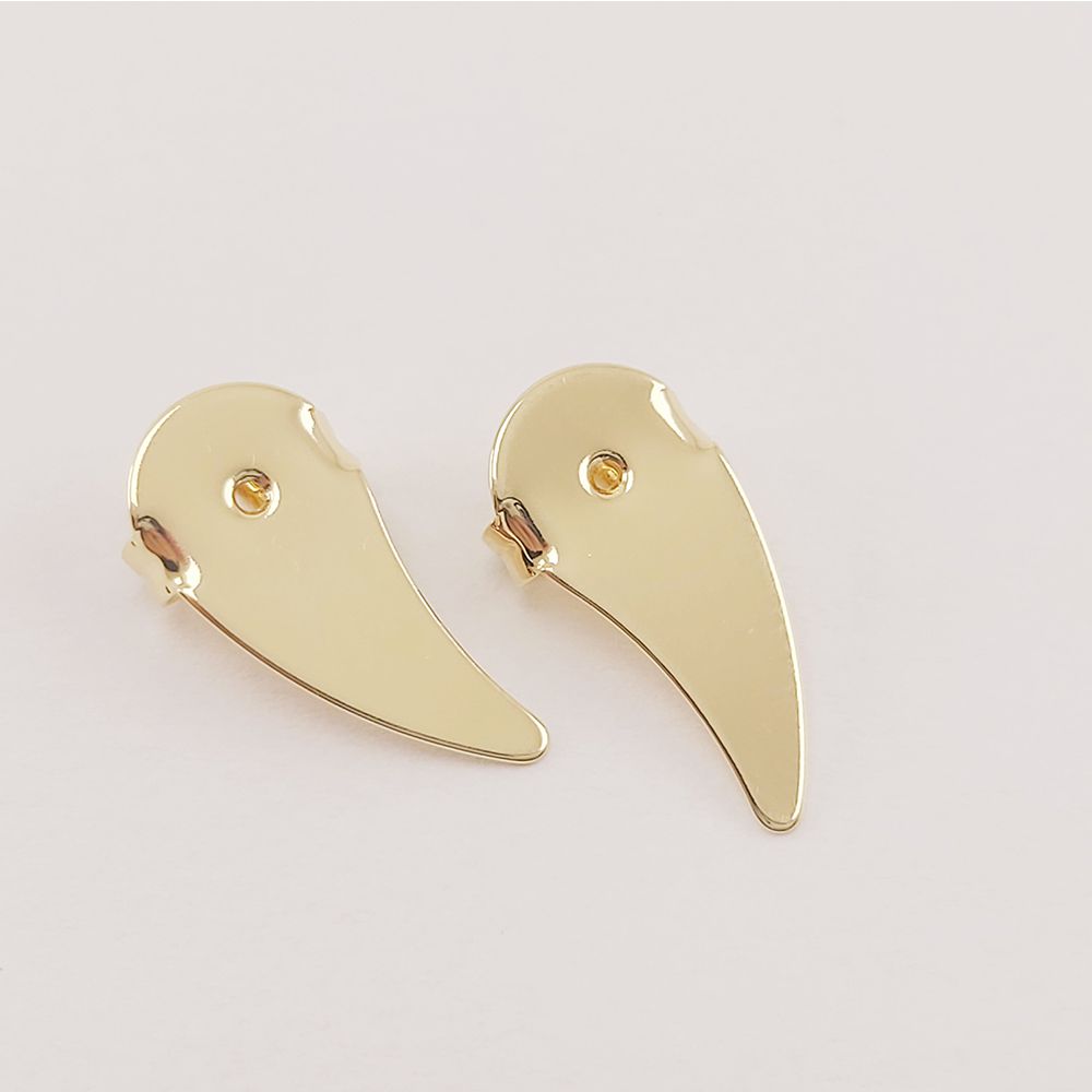 Tarraxa Ear Cuff Banhado A Ouro - Weigenannt Semijoias