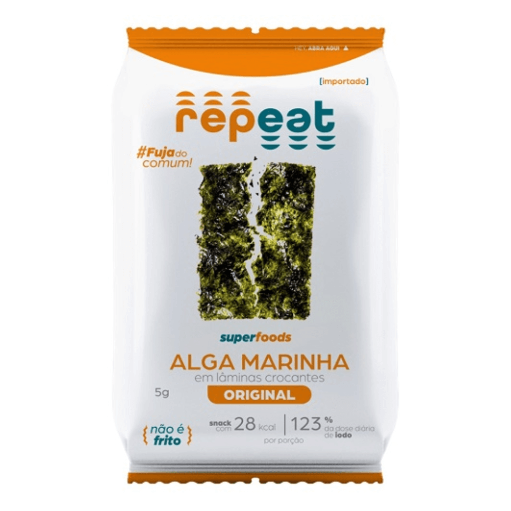 Comprar Alga Marinha Temperada Okazu Nori Original Repeat 5g