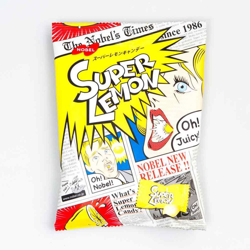 Comprar Bala Japonesa Super Lemon Nobel – Cítrica e Irresistível
