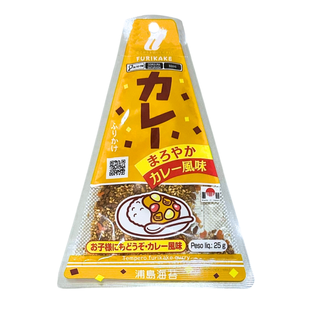 Comprar Furikake Triângulo Urashima Curry - Loja Ikebana® Produtos
