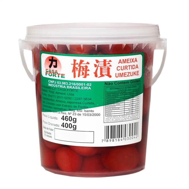 Comprar Ameixa Umeboshi Umezuke 400g – Casa Forte - Loja Ikebana