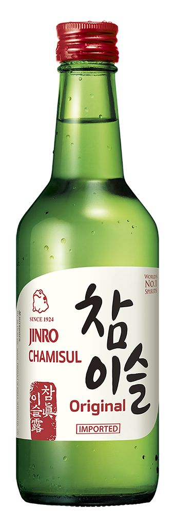 Comprar Bebida Coreana Soju Jinro Chamisul Original 360ml