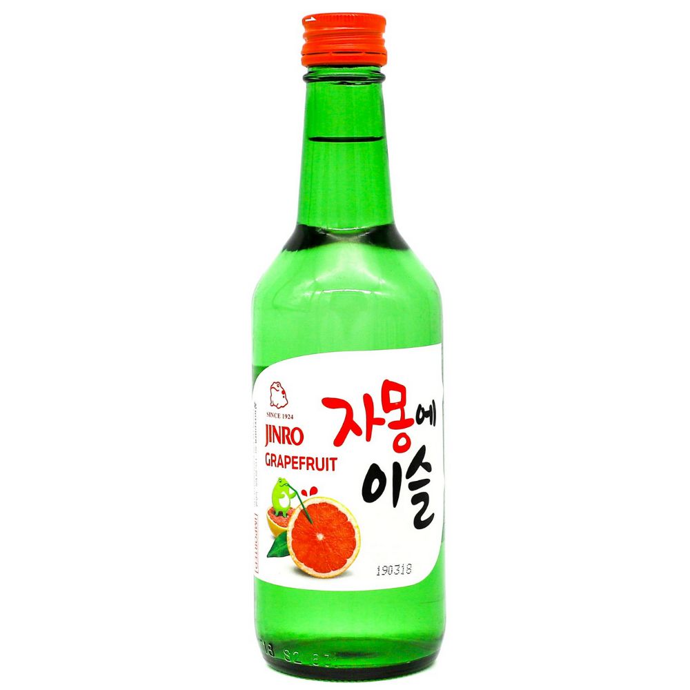 Comprar Soju Jinro Toranja 360ml | Refrescante e cítrico - Loja