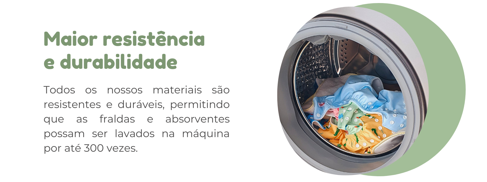 Diferenciais Fraldadinhos importadas durabilidade