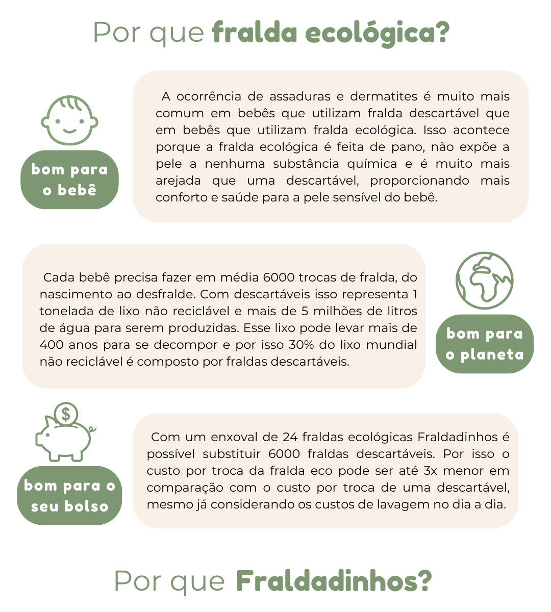 Diferenciais Fraldadinhos tecido interno