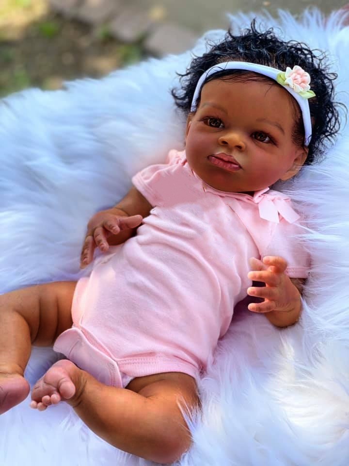 Boneca Bebe Reborn Baby Morena