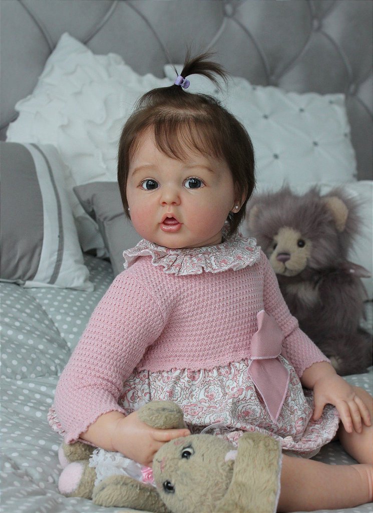 Boneca Reborn Realista Dolls Menina Bebê Reborn recém-nascido brinquedos  para crianças de Natal dom e presente de aniversário Renascido boneca  dormir boneca com roupa em Promoção é no Buscapé