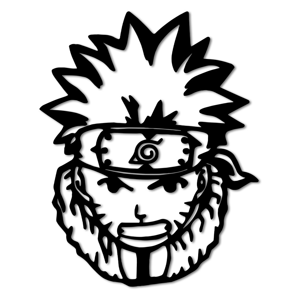 Desenhos Naruto Uzumaki Feito a Mão - Objetos de decoração