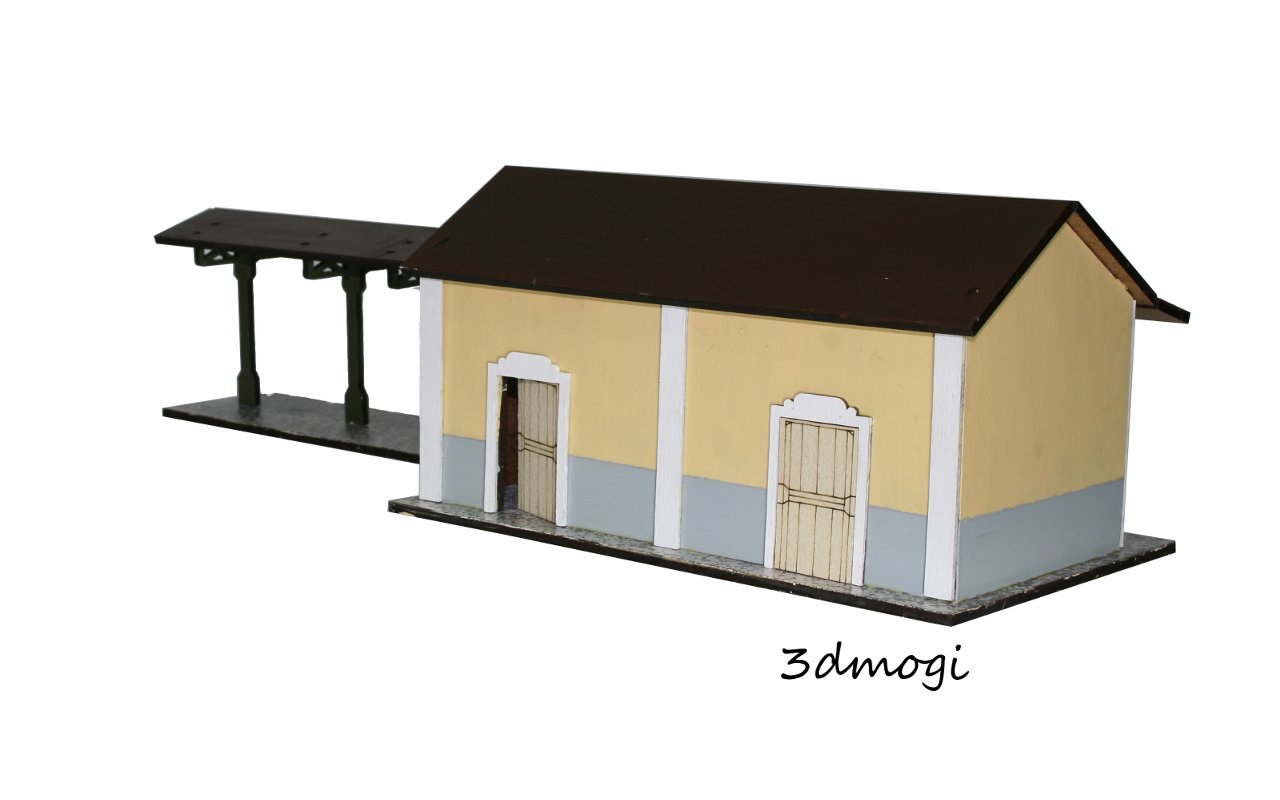 Estante Trasero Para Camioneta Pickup A Escala 1:87 HO - Impreso En 3D, Material Resina, Hecho A Mano