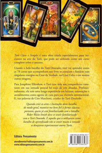 Livro Tarô Instantâneo Guia Completo Para a Leitura das Cartas - Ed.  Pensamento