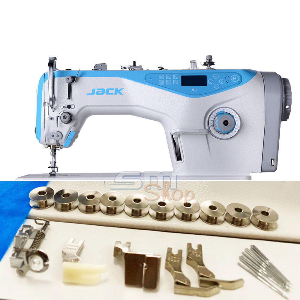 Máquina de Costura Reta Industrial Jack A4 - Máquinas de Bordar e