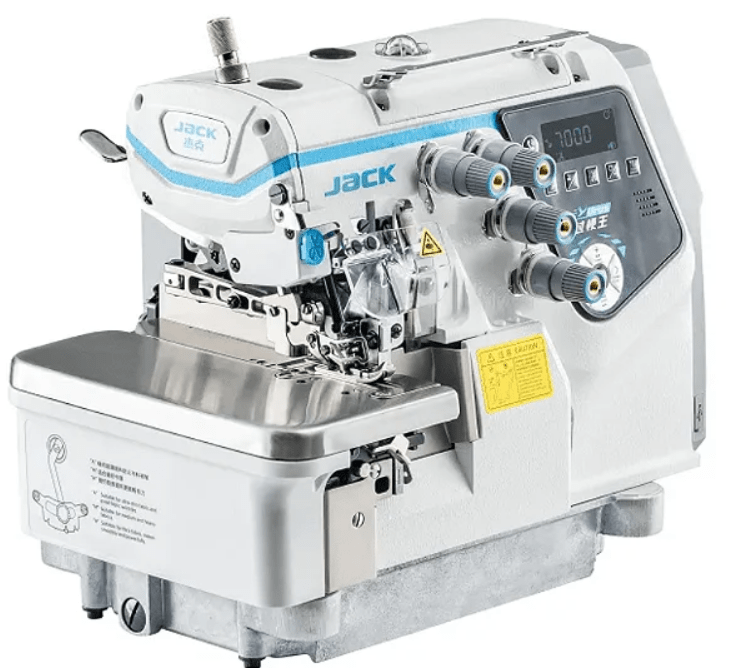 【ryuu】CS-X719C2-W Máquina de Costura Interlock Jack JK- C7 URUS 5 fios 2 agulhas