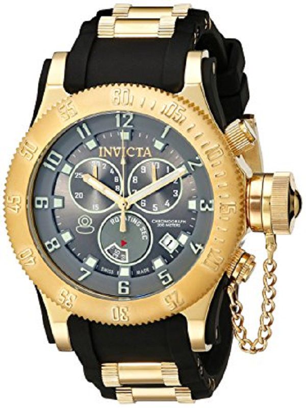 Relógio Invicta masculino Modelo 15564 Russian Diver Quartz Preto -  Tech4Less - Tecnologia de ponta a preços acessíveis!