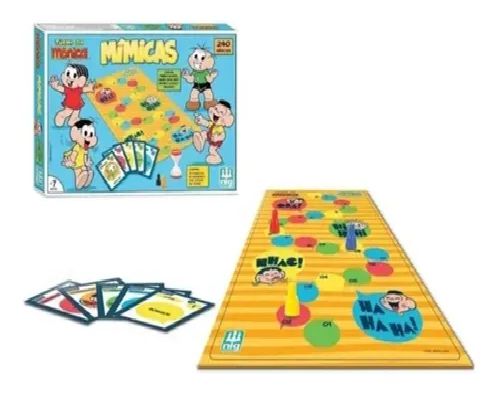 Jogo Divertido Mimicando 5 Categorias Para Jogar 240 Mimicas - NIG  Brinquedos - Jogos de Tabuleiro - Magazine Luiza