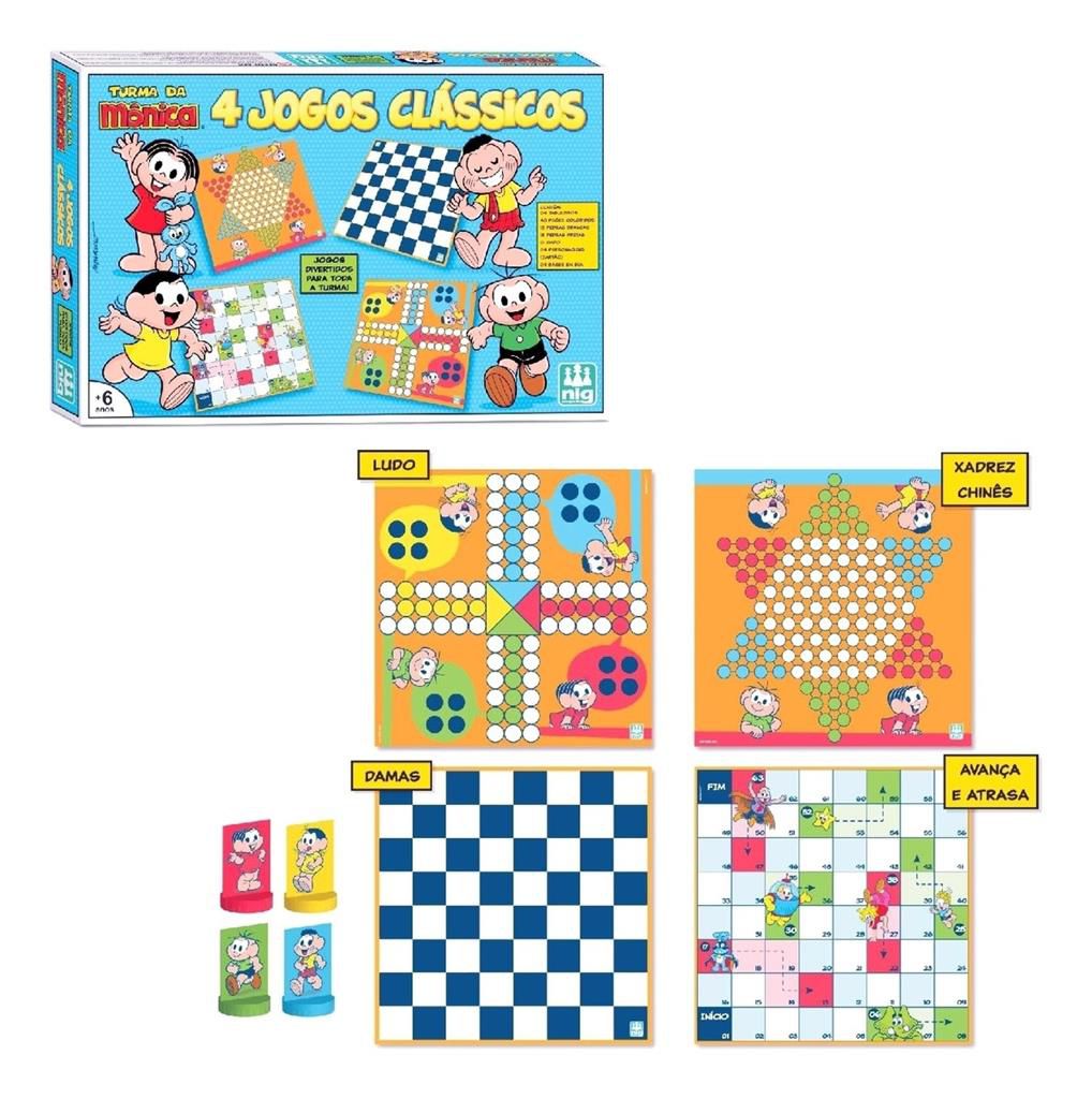 Kit 4 Jogos Educativos Pedagógicos - Galinha Pintadinha- Nig