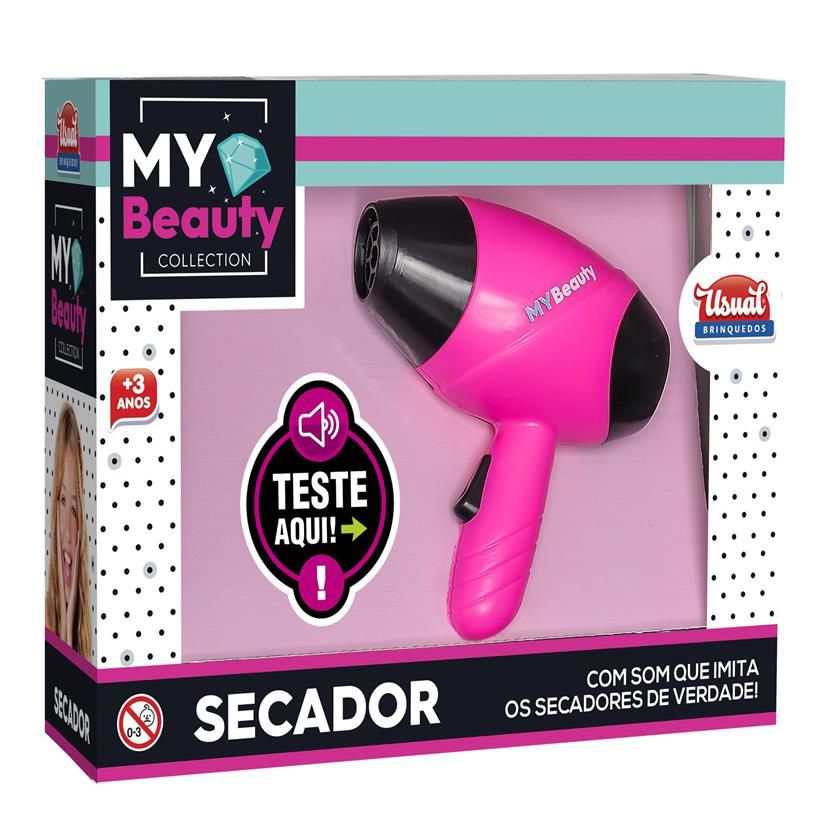 Salão De Beleza Mini Secador De Cabelo Chapinha De Brinquedo