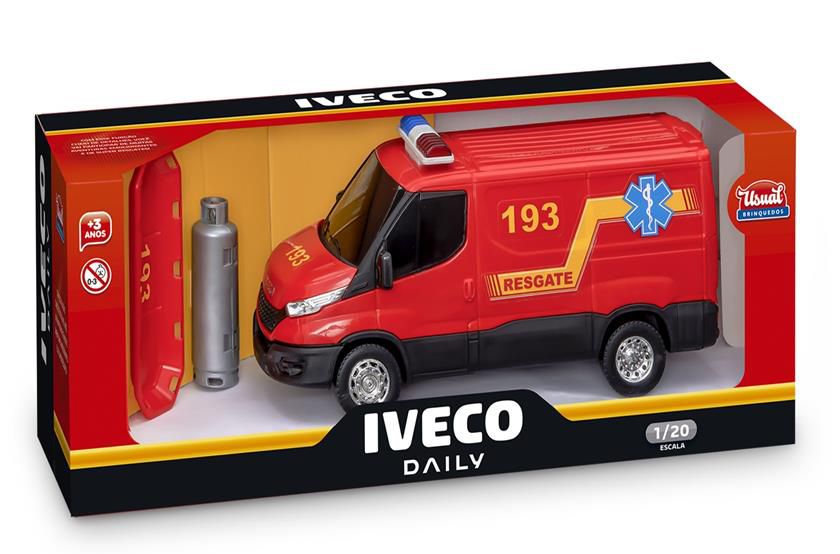 SUPER KIT 8 BRINQUEDOS IVECO - USUAL BRINQUEDOS - Toyslandia