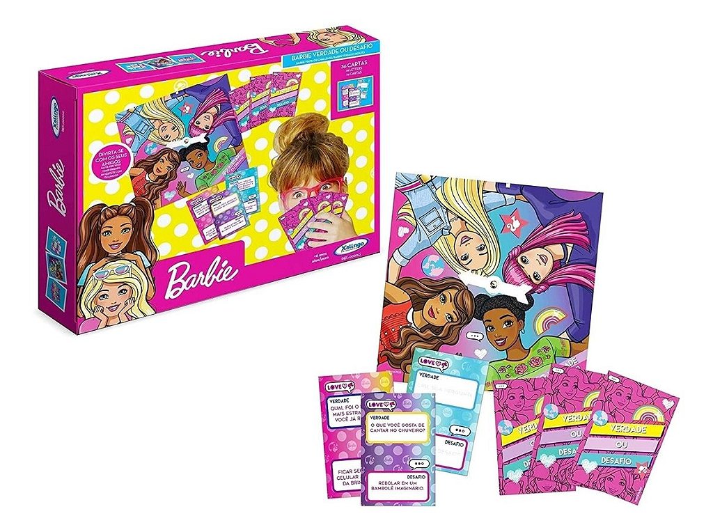 Jogo Uno - Barbie - Mattel - superlegalbrinquedos