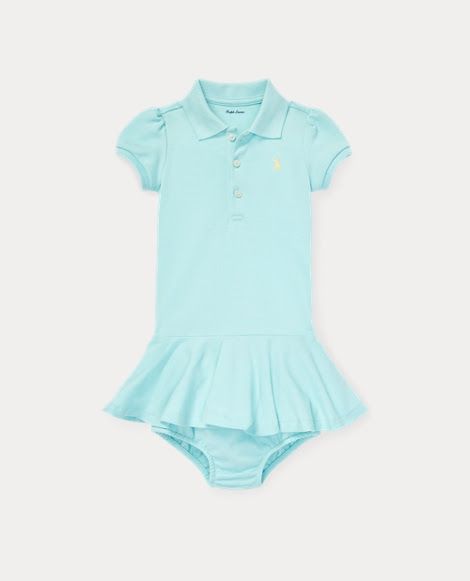 Vestido polo azul Raplh Lauren - Baby Imports MS - Roupas e Acessórios