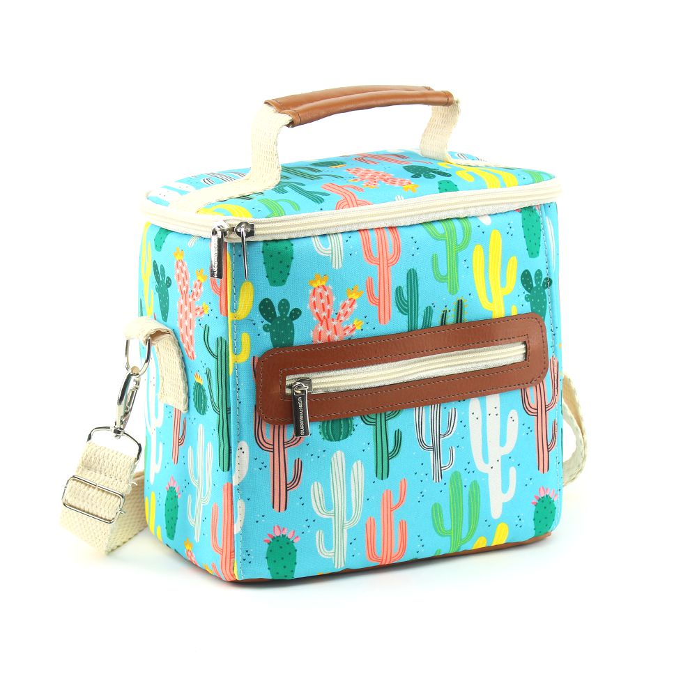teal lunch bolsa