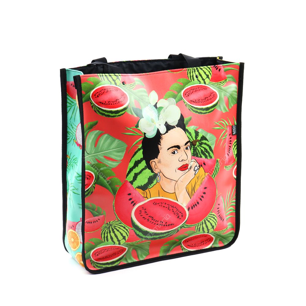 Bolsa Sacola Frida Kahlo Pitaia e Melancia - Mimeria | Mimos e Presentes  Fofos