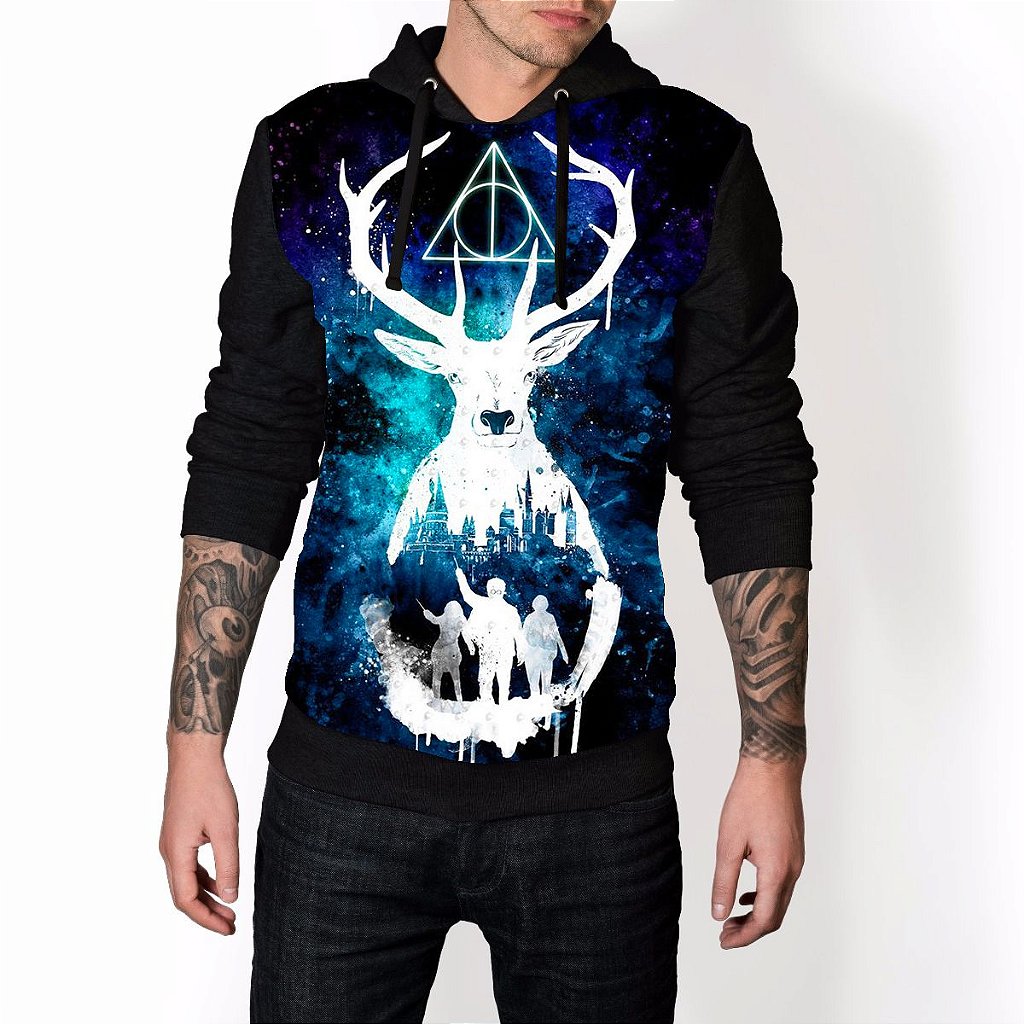 MOLETOM,CASACO,BLUSAO,FRIO,PERSONALIZADO,FULL,PRINT,HARRY,POTTER - Estampas Show