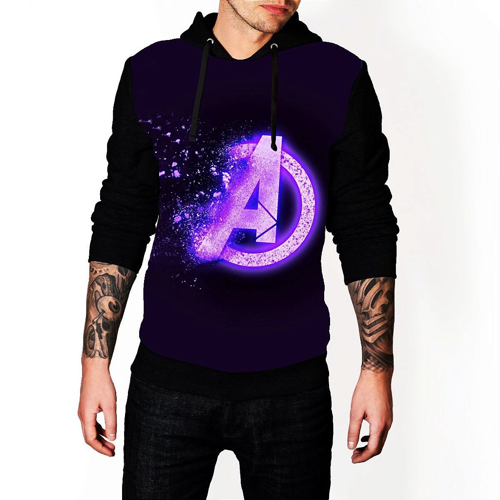 Blusa #Moletom #Estampa #Full #Estampada #Vingadores #Ultimato #EndGame - Estampas Show