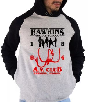 blusa de frio stranger things