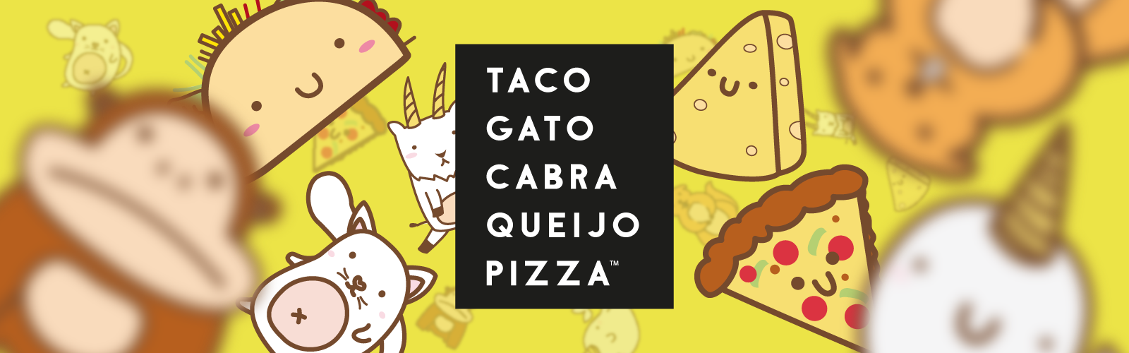 Kit: Taco Gato Cabra Queijo Pizza + Sleeves – Walderes Jogos