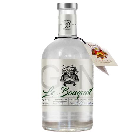 Gin Le Bouquet London Dry Brennstube 500ml - Fábrica de Bebidas