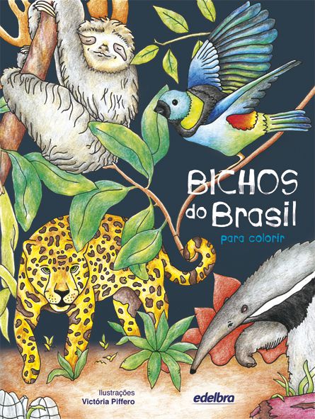 Livro de Colorir-Coleção Fauna