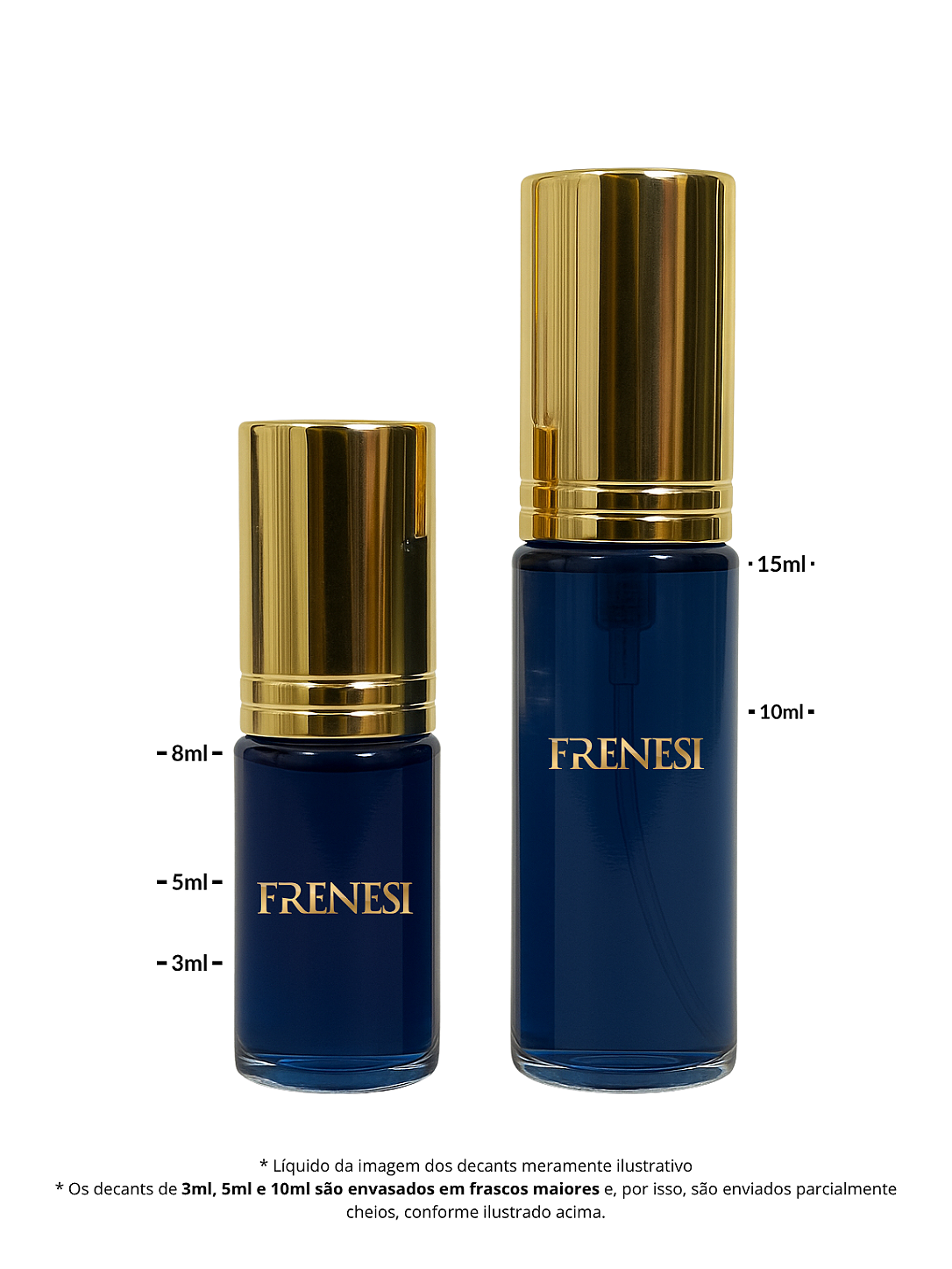 Frascos de decants FRENESI